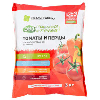 Удобрение органическое ТОМАТЫ и ПЕРЦЫ МетаОрганика 3кг