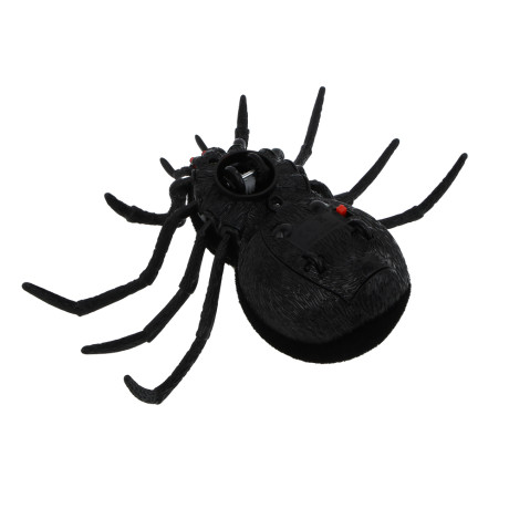 ИГРОЛЕНД Паук хищный на радиоуправлении, свет, движение, ABS,PP,нейлон, 2АА+2ААА, 28х20х7,5см