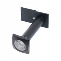 Глазок дверной БУЛАТ ГД 02.16.02 (70/130 мм) матовый черный(10,100)