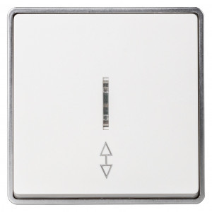 Smartbuy Сириус выкл. ОУ 1 кл. (проходной) (инд.) 10А белый SBE-07w-10-SW12-1