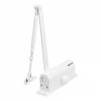 Доводчик дверной , морозостойкий БУЛАТ ULTIMATE ДД-120 A-W (60-140кг) белый(10)