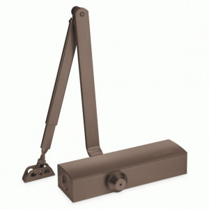 Доводчик дверной NOTEDO DC-050-150 DA+BC BROWN до 150 кг