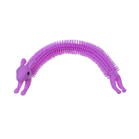 ИГРОЛЕНД Антистресс игрушка гусеница, TPR, 20-26см, 6 дизайнов