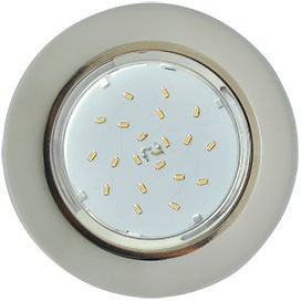 Ecola GX53 H4 5310 св-к Стекло Круг хром-матовый 38x126 FL53RNECH (10!)