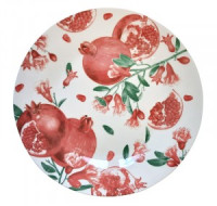 Тарелка обеденная Гранат 23см фарфор (кратность 12шт!!!) МФК MFK20286