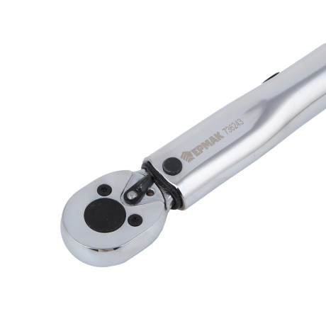 ЕРМАК Ключ динамометрический, 5-25 Нм, 1/4", CrV, хромир.
