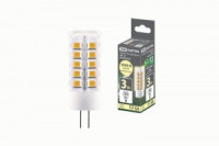 TDM G4 12V 3W(300lm) 3000К 2K, 16х43мм пластик SQ0340-0093