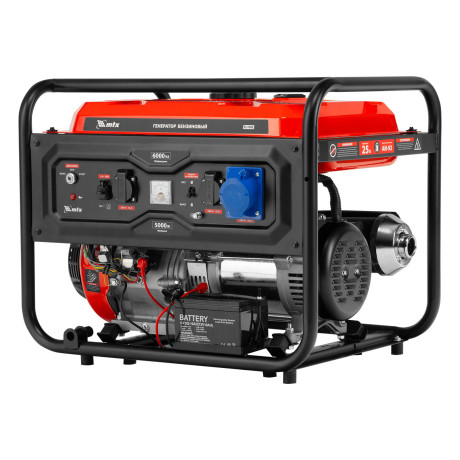 Генератор бензиновый RS-7000E, 6 кВт, 230В, электростартер MTX