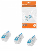 TDM клемма СМК разветвит. с рычагом СКР-612 1вх/2вых 0,2-4мм2, 32А, (уп.5шт, цена за уп) SQ0527-0411