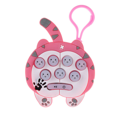 ИГРОЛЕНД Электронная головоломка "Кнопочки", 3хAG13,свет,звук,PVC,силикон,ABS, 6,2х7,5х2,2 см, 2 диз