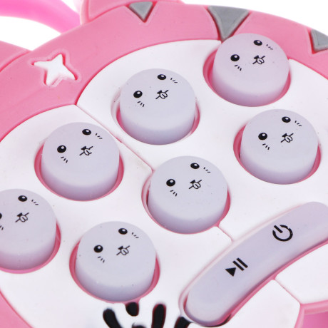 ИГРОЛЕНД Электронная головоломка "Кнопочки", 3хAG13,свет,звук,PVC,силикон,ABS, 6,2х7,5х2,2 см, 2 диз