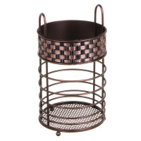 VETTA Подставка для столовых приборов &quot;Плетенка&quot;, металл 20x10,5см