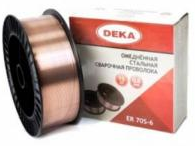Проволока сварочная с омедненной поверхностью 1мм х 5кг "Deka" 112311