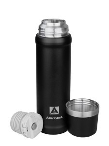 Термос Арктика 111-600 узк. горло, 600мл, чёрный