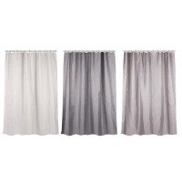 VETTA Шторка для ванной, с утяжелителем, полиэстер, 80 г/м2, 180x180 см, Однотон, 3 диз, 621