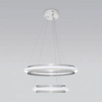 Eurosvet св-к подвесной св/д 5742lm 590х0х1500 металл белый/серебряный Imperio 90241/2 a054087