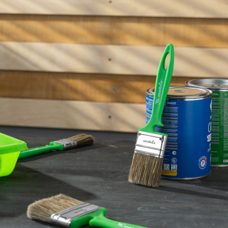 Кисть флейцевая "Работы по дереву" Color Line 50 х 12 мм Matrix