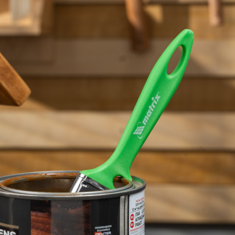 Кисть флейцевая "Работы по дереву" Color Line 50 х 12 мм Matrix