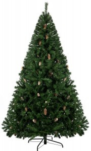 Ель "Зеленая с шишками" 210см Волшебная страна