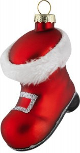 Украшение елочное "Сапожок" (кратность 12!!!) Волшебная страна