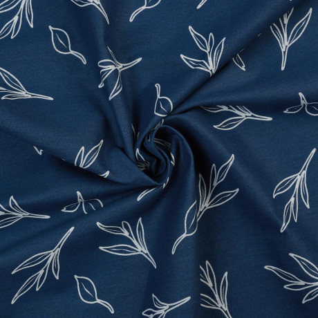 PROVANCE Нэви Наволочки 70х70см, 100% хлопок, бязь, 2шт, синий