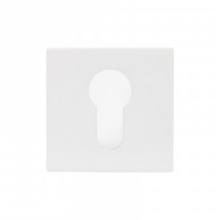 Накладка для ц/м АЛЛЮР АРТ ET-S2 W (62110) квадратное основание, белый (100,10)