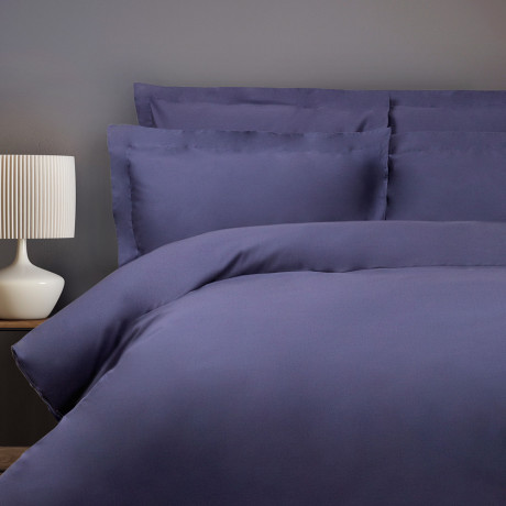 BY COLLECTION Простыня на резинке 140х200х25см, 100% хлопок, темно-серый