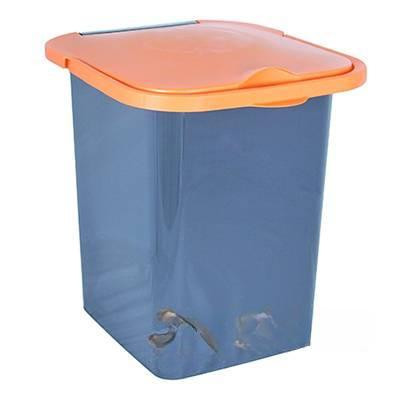 Контейнер для мусора ПУРО 18л Оранж М2475(8)