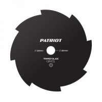 PATRIOT Нож TBS-8, D=230*25,4мм, толщина 1,6 мм, 8 - зубый, 809115210