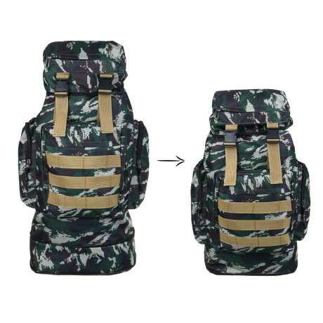 РУССО ТУРИСТО Рюкзак Витязь 80л, 65x35x22см, полиэстер