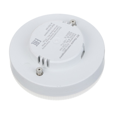 Лампа светодиодная BY GX53 8 Вт, 720 Лм, 4000 K, 175-265 В, Ra>80, IRF <5%,IC, 2 года гар.