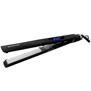 Выпрямитель (Щипцы) BRAYER 3335BR, t=150-230, LED дисп, автоотключение, пластины керамич, шнур 1,8м
