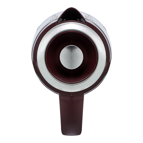 LEBEN Чайник электрический стеклянный 1,8л 1850 Вт рифленое стекло, бордовый