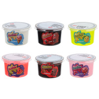 ИГРОЛЕНД Игрушка для детей из полимерных пластичных масс, &quot;Слайм&quot; с ароматом, 100 мл, 6 дизайнов