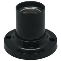 Ecola патрон накладной прямой E14 Черный AB7SLBEAY (10!)