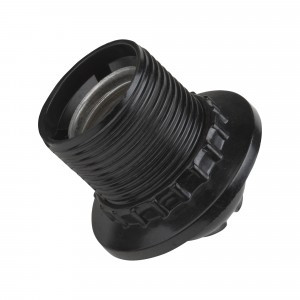 Uniel патрон E27 подвесной с кольцом, карболитовый ULH-03-E27R-Bakelite