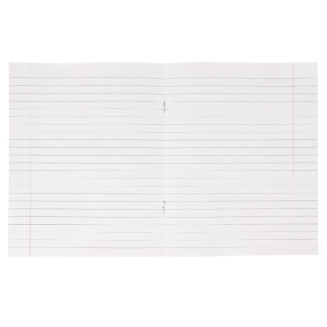 Тетрадь школьная 12л. в линейку, БЕЛЫЕ ЛИСТЫ обложка плотный офсет 115 гр "Пятерка"