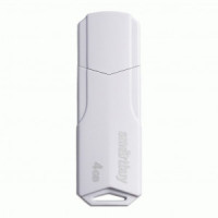 Флеш-диск (флэшка) UFD 2.0 SmartBuy 4GB CLUE White SB4GBCLU-W