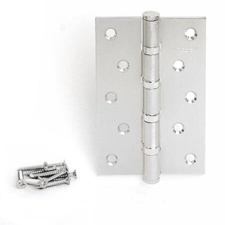 Петля Апекс 120*80-B4-S универсал. 4 Подшипника (Мат.хром)  \2 (10/100)