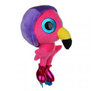 BY Kids Игрушка мягкая &quot;Фламинго-глазастик&quot;, полиэстер, 30 см