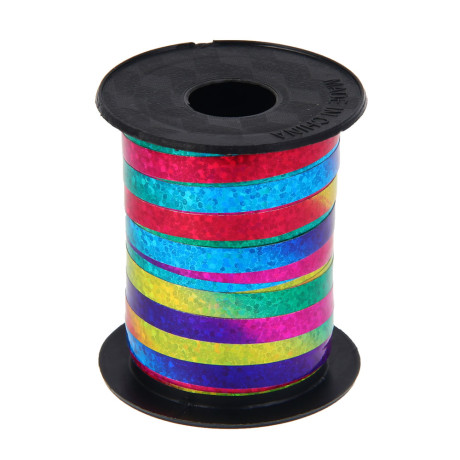 Лента для подарков, 5мм x 10м, ПП, 5 видов