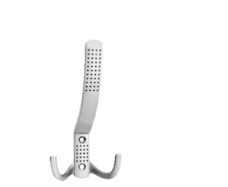 Крючок мебельный 640/3 толстый 155 мм, цвет медь