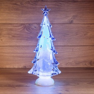 Фигура на подставке "Елочка со звездой" 37см 513-026 Neon Night