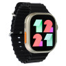 BY Умные часы Space Ultra watch, IP65, BT5.0, 200 мАч, 2.01", металл, черный