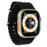 BY Умные часы Space Ultra watch, IP65, BT5.0, 200 мАч, 2.01", металл, черный