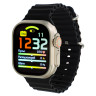 BY Умные часы Space Ultra watch, IP65, BT5.0, 200 мАч, 2.01", металл, черный