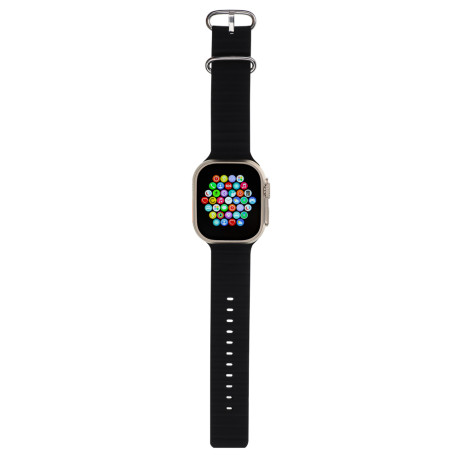 BY Умные часы Space Ultra watch, IP65, BT5.0, 200 мАч, 2.01", металл, черный