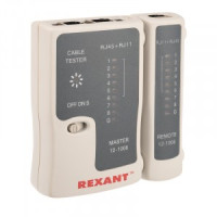REXANT тестер кабеля (RJ45 + RJ11) 468, (Master 12-1006), 12-1006