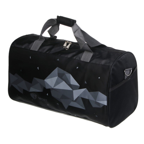 Сумка спортивная тм BY SPORT, 48x28x22см, полиэстер 420D, ПВХ