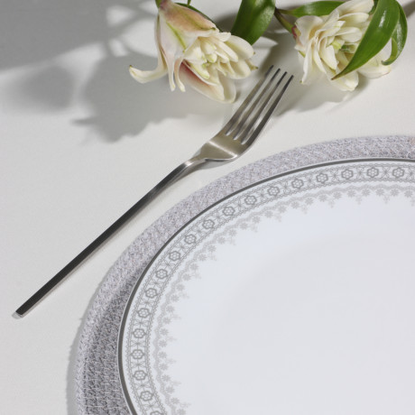 MILLIMI Минта Тарелка подстановочная, опаловое стекло, 24см